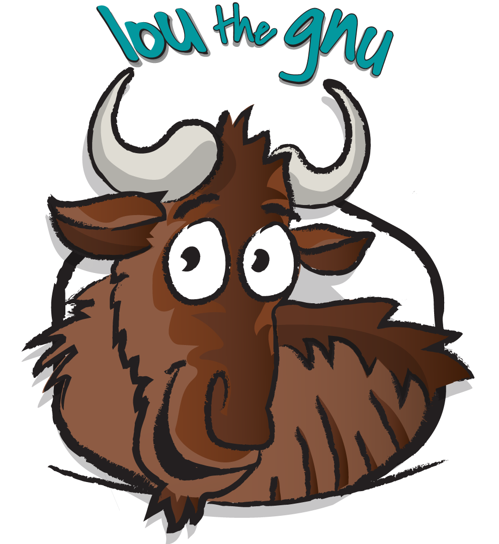 Meet Lou the Gnu