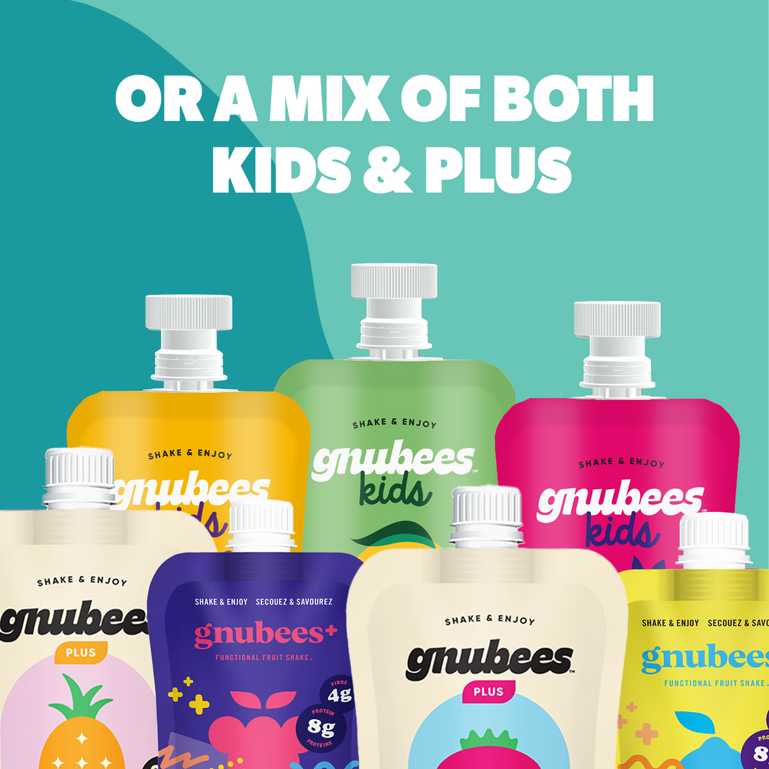 gnubees kids Sampler Pack (6-7 pouches)