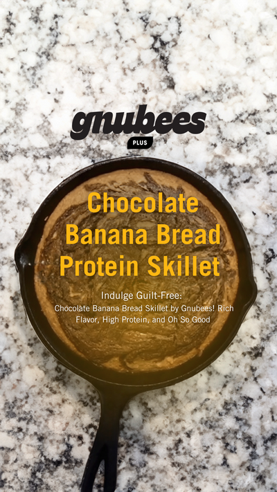 Irresistible Chocolate Banana Bread Protein Skillet Recipe 🍫🍌