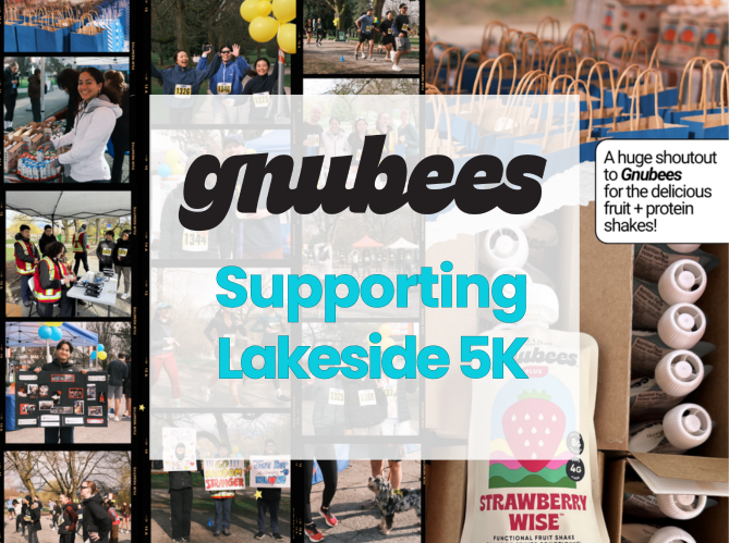 Gnubees Supporting Lakeside 5K