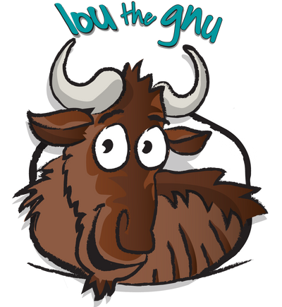Meet Lou the Gnu