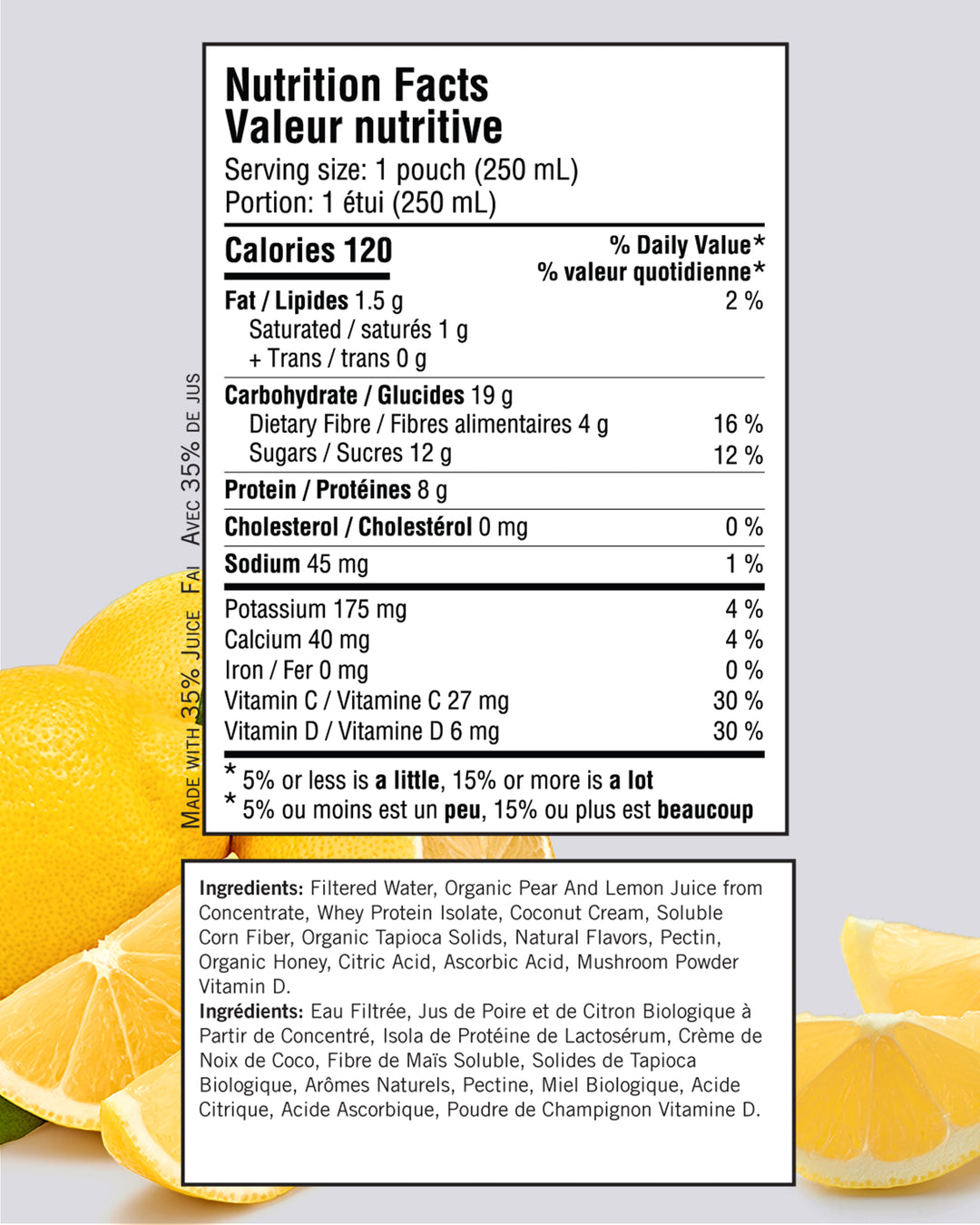 Lemon Limelight - 12 pouches per case