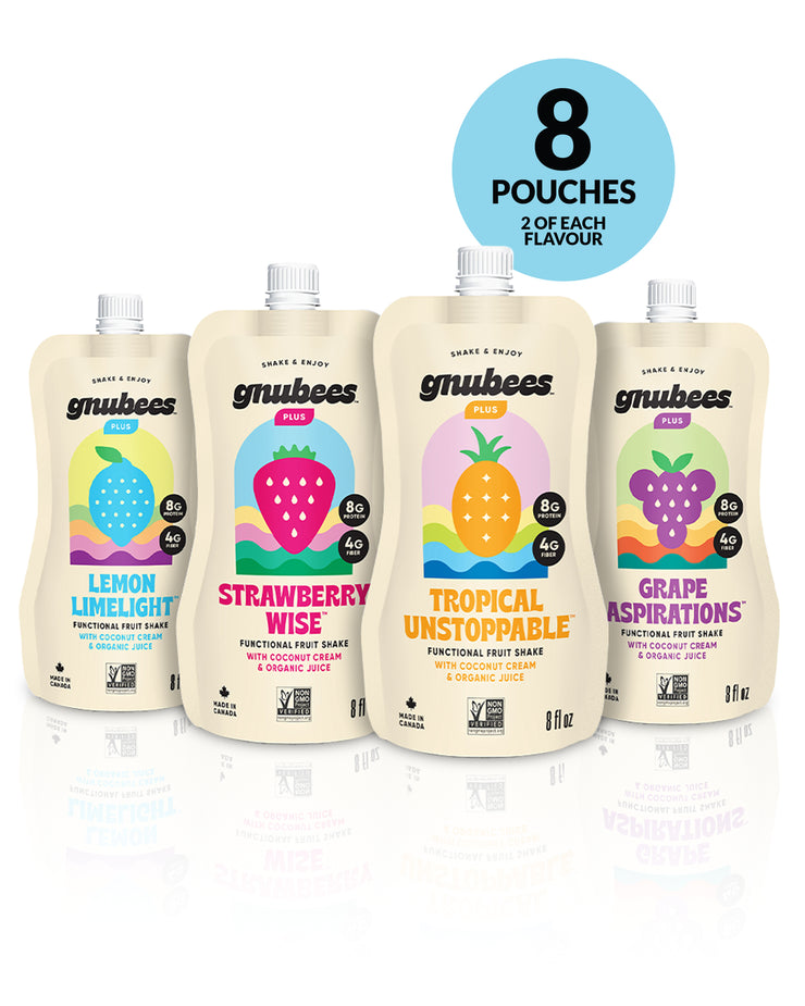 gnubees+ Sampler (4-8 pouches)