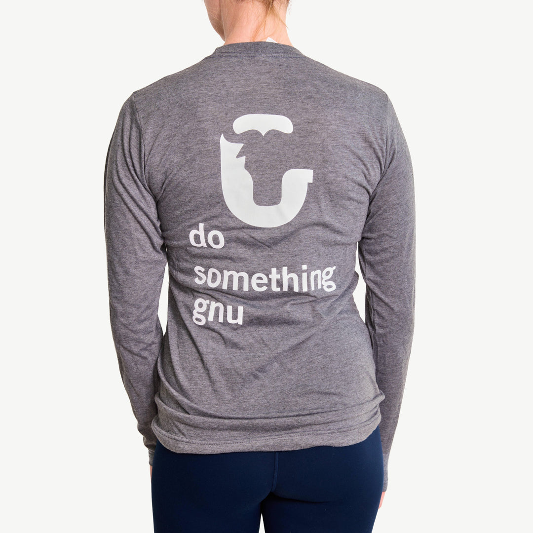 Do Something Gnu Long Sleeve – Grey