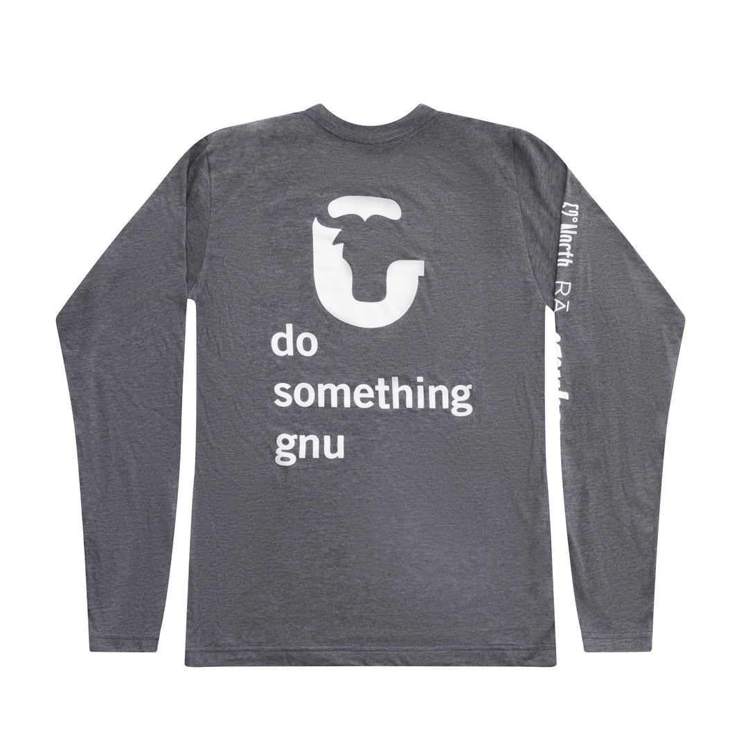 Do Something Gnu Long Sleeve – Grey