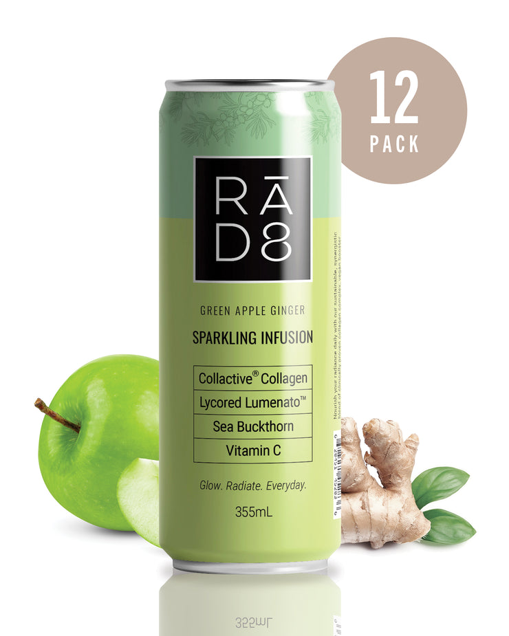 Green Apple Ginger - Collagen Sparkling Skin Support