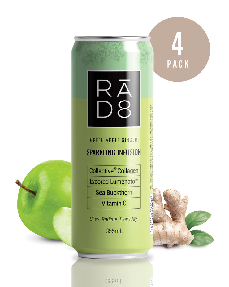 Green Apple Ginger - Collagen Sparkling Skin Support