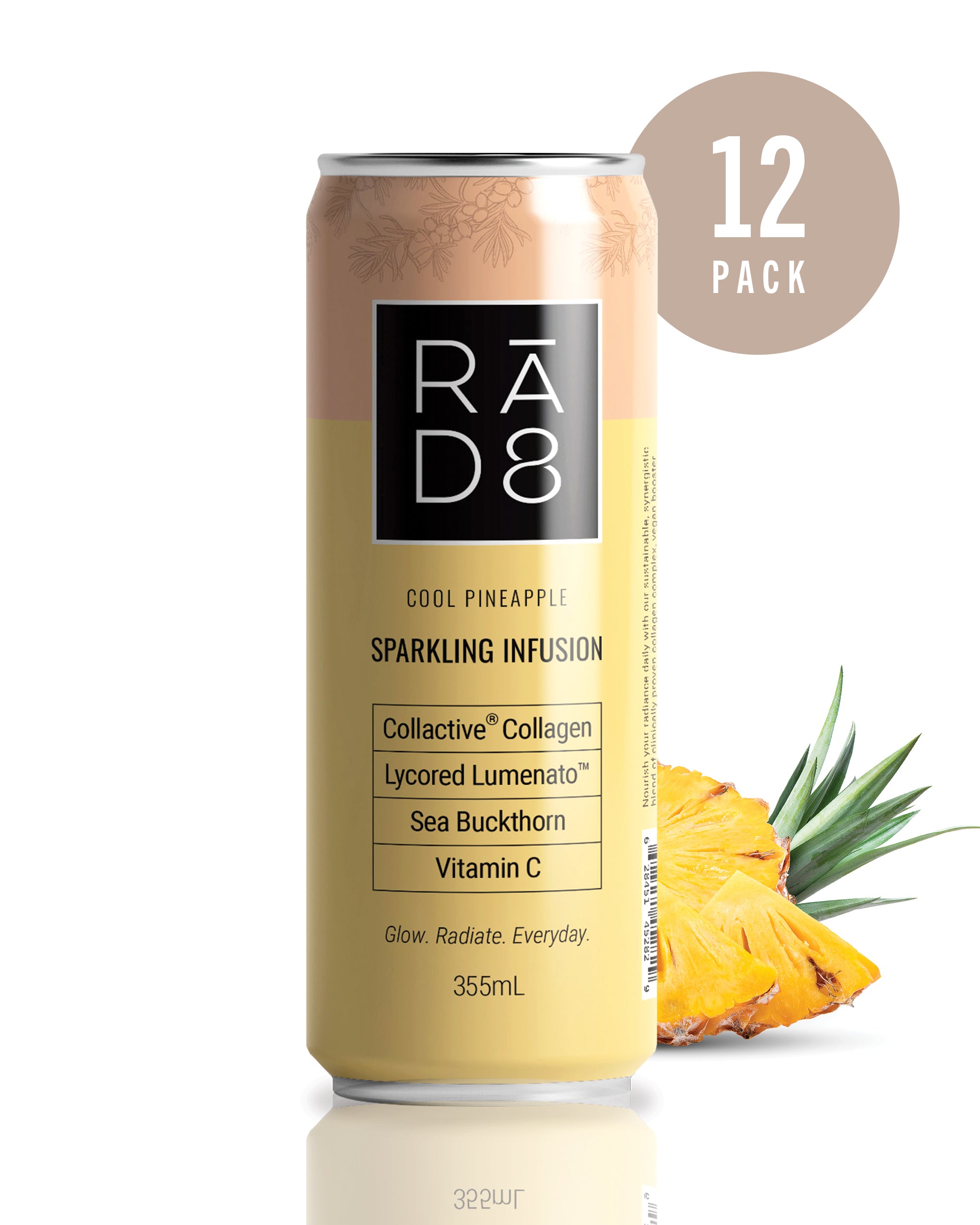 Cool Pineapple - Collagen Sparkling Skin Support