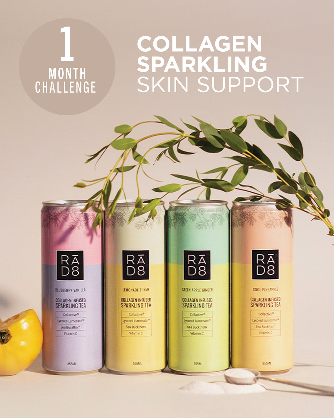 1 Month Challenge - Collagen Sparkling Skin Support