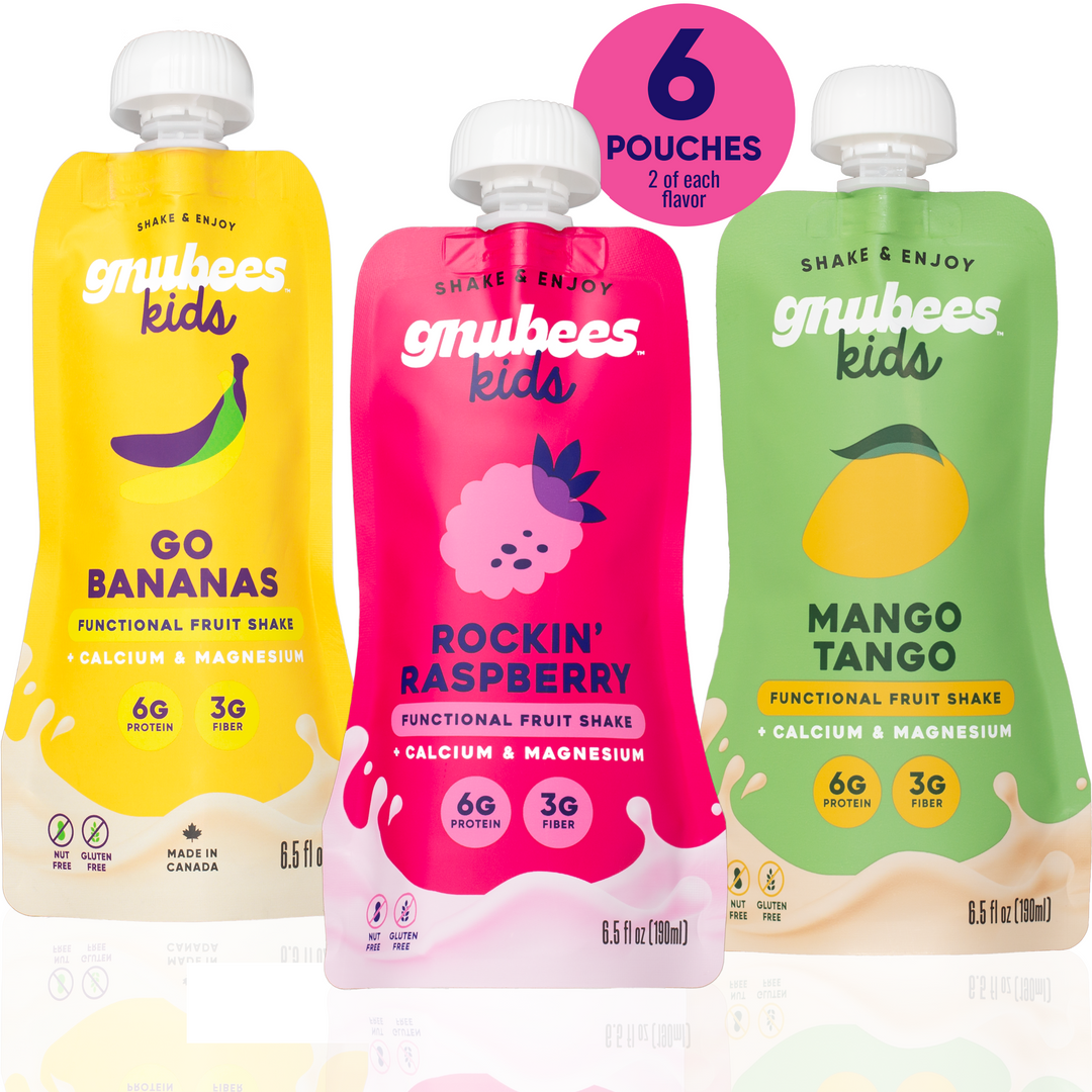 gnubees kids Sampler Pack (6-7 pouches)